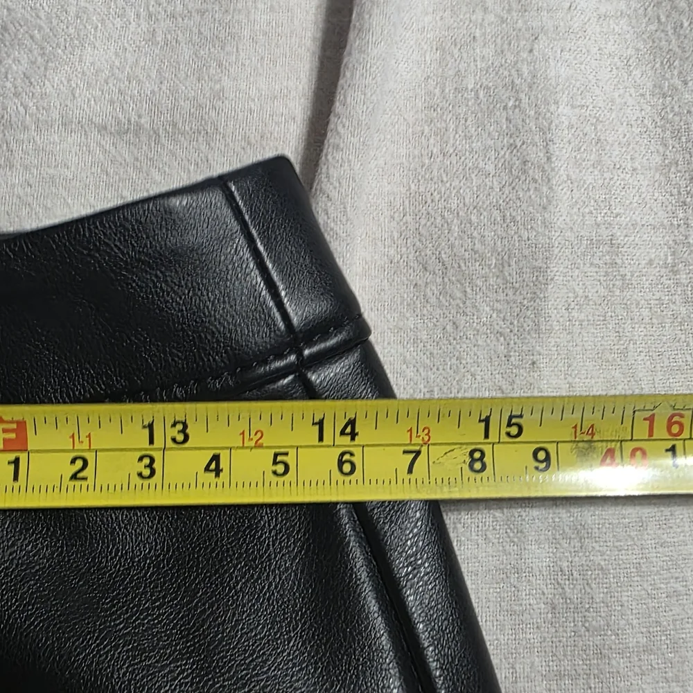 White House Black Market WHBM Black Pencil Mini Skirt Size 0 - Picture 4 of 5